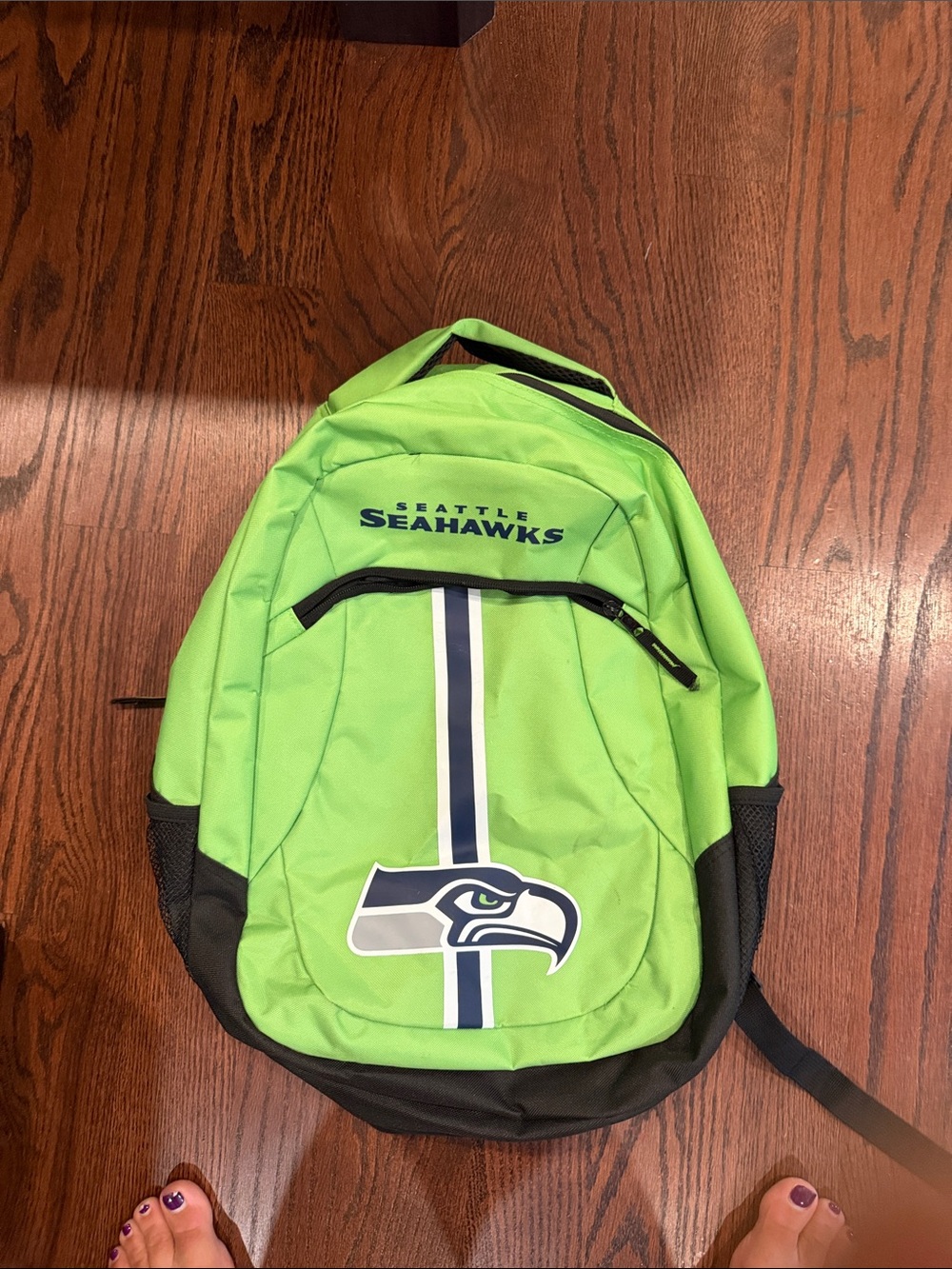 Neon Green Backpack - Official NFL Team Gear
